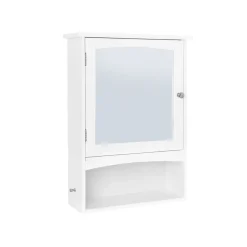 Store SONGMICS Boîte à bijoux 2 niveaux Blanc