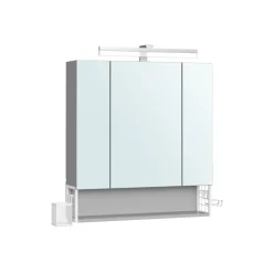 Outlet SONGMICS Boîte à bijoux 2 niveaux noir Blanc