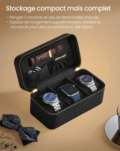 Fashion SONGMICS Boîte à bijoux 5 étages