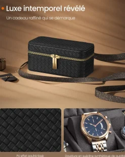 Fashion SONGMICS Boîte à bijoux 5 étages