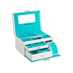 Hot SONGMICS Boîte à bijoux 8 tiroirs