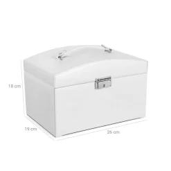 Hot SONGMICS Boîte à bijoux 8 tiroirs