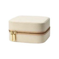 Cheap SONGMICS Boîte à bijoux de voyage blanc nuage