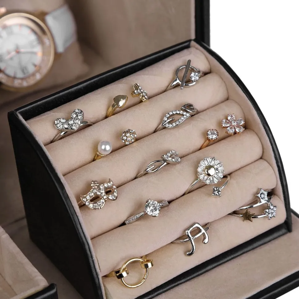 Cheap SONGMICS Boîte à bijoux multi-niveaux