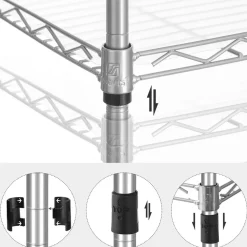 Clearance SONGMICS Boîte à montres 12 emplacements couleur noisette