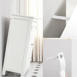 Best SONGMICS Boîte à montres en bois Blanc