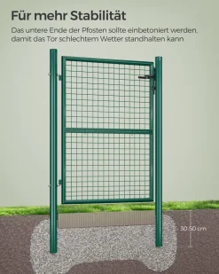 Flash Sale SONGMICS Boîte aux lettres anthracite