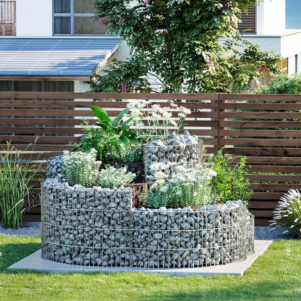 Cheap SONGMICS Boîte aux lettres bicolore Argent