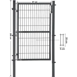 New SONGMICS Boîte aux lettres moderne