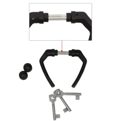 Discount SONGMICS Boîte aux lettres murale anthracite Gris