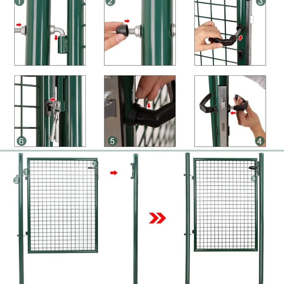 Discount SONGMICS Boîte aux lettres murale anthracite Gris