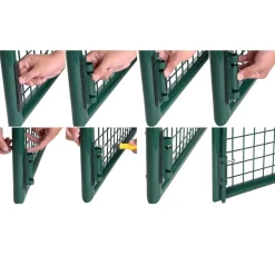 Best SONGMICS Boîte aux Lettres Murale Noir