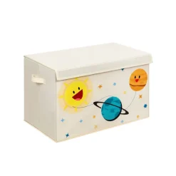 Discount SONGMICS Boîte de rangement beige