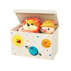 Discount SONGMICS Boîte de rangement beige