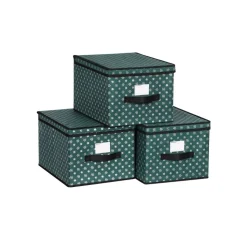 Discount SONGMICS Boîte de rangement beige