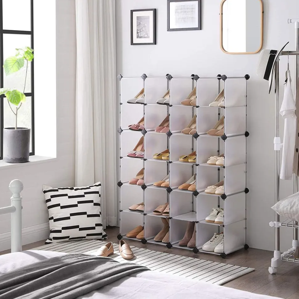 Hot SONGMICS Boîte de Rangement pour Boules de Noël