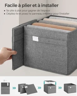 Best SONGMICS Boîte de rangement pour boules de Noël