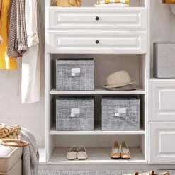 Online SONGMICS Boîte de Rangement pour Décorations de Noël Rouge Cerise