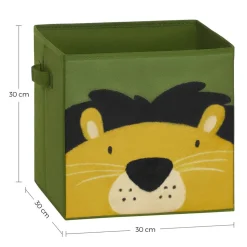 Store SONGMICS Boîte de Rangement pour Décorations de Noël Rouge Cerise