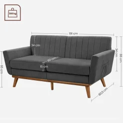 Fashion SONGMICS Boîtes à bijoux blanc