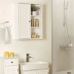 Hot SONGMICS Boîtes à bijoux sirène Blanc