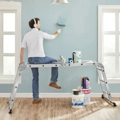 Discount SONGMICS Buffet haut cuisine 6 étagères de porte 40 x 76 x 182,1 cm blanc