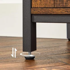 Flash Sale SONGMICS Buffet ouvert fermé industriel Blanc