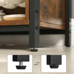 Flash Sale SONGMICS Buffet portes coulissantes Blanc