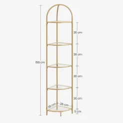 Shop SONGMICS Buffet style campagne blanc rustique et marron miel Blanc Rustique + Marron Miel