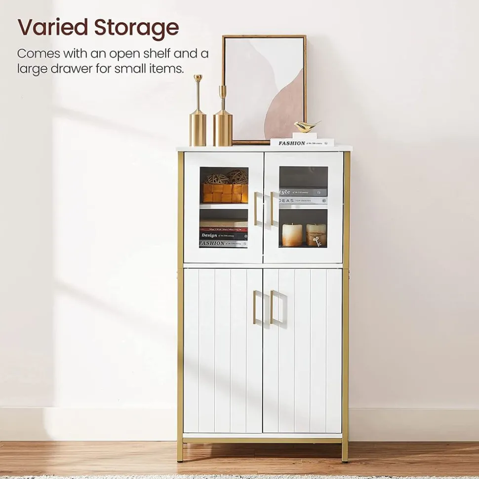 Sale SONGMICS Buffet vitrine industriel