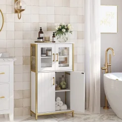 Sale SONGMICS Buffet vitrine industriel