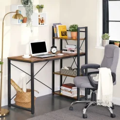Shop SONGMICS Bureau 120 cm industriel