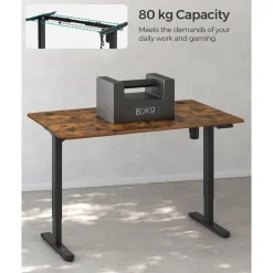 Flash Sale SONGMICS Bureau 100 cm industriel