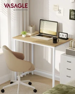 Store SONGMICS Bureau 120 cm industriel