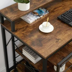 Online SONGMICS Bureau 118 cm industriel Noir