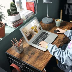 Hot SONGMICS Bureau 100 cm industriel