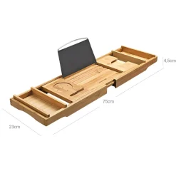 Hot SONGMICS Bureau 120 cm industriel Marron Rustique