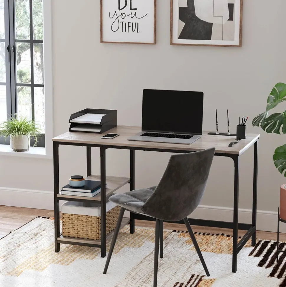 Hot SONGMICS Bureau Assis-Debout Électrique Réglable en Hauteur