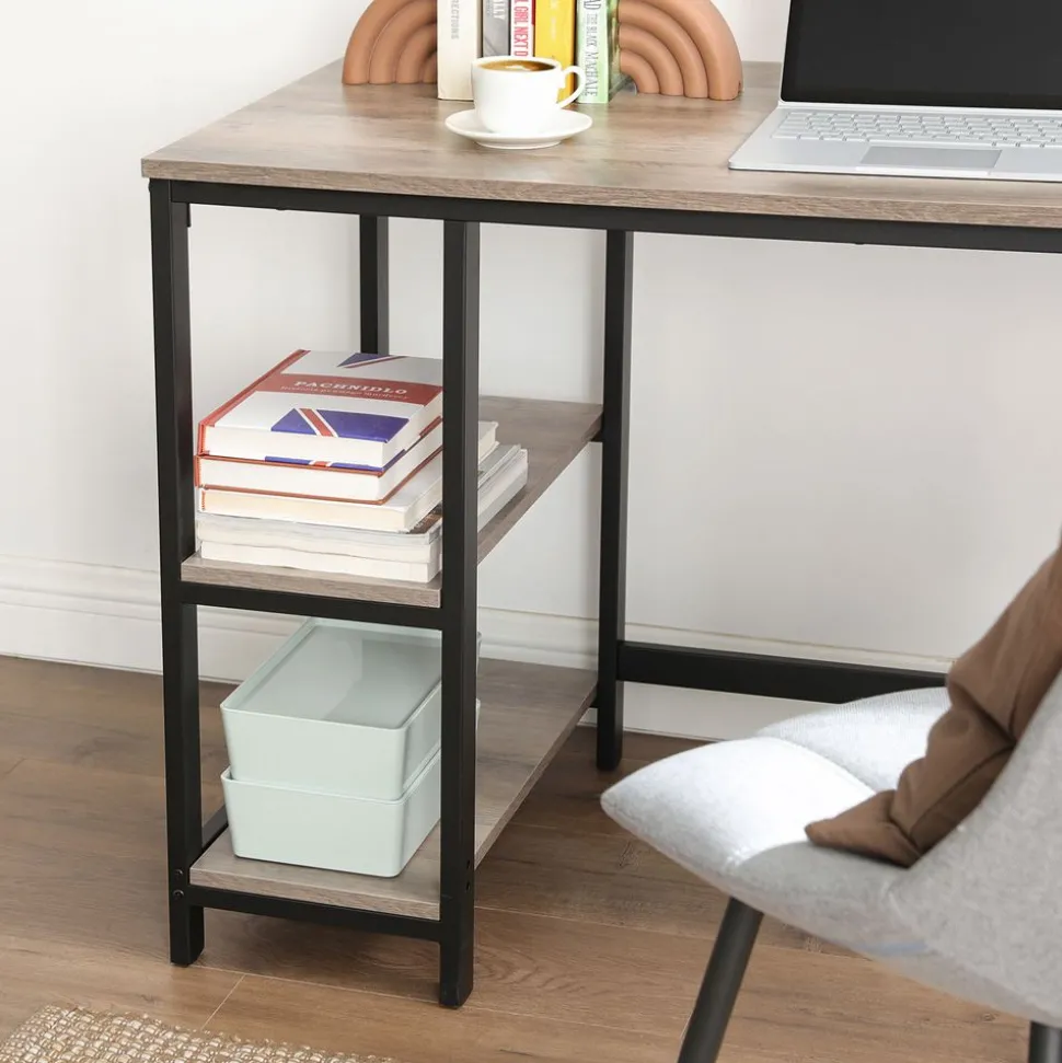 Hot SONGMICS Bureau Assis-Debout Électrique Réglable en Hauteur