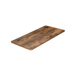 Hot SONGMICS Bureau d'angle Brun Vintage Noir