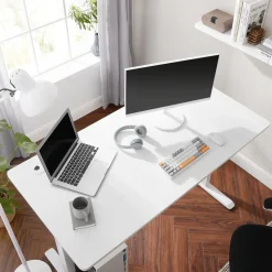 Hot SONGMICS Bureau d'angle Brun Vintage Noir