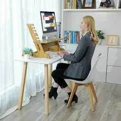 Best Sale SONGMICS Bureau d'angle industriel