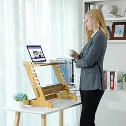 Best Sale SONGMICS Bureau d'angle industriel