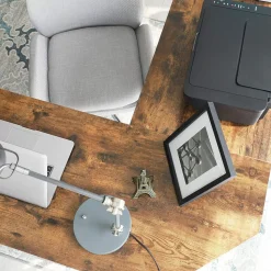 Cheap SONGMICS Bureau d'angle industriel