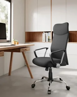 Discount SONGMICS Bureau en L avec multiprise avec rehausseur d’écran noir boisé