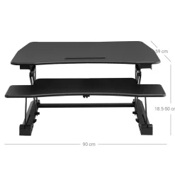 Best SONGMICS Bureau gaming LED noir classique