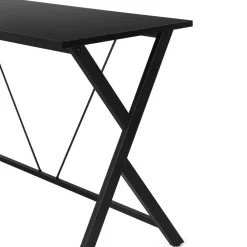 Cheap SONGMICS Bureau informatique d'angle beige