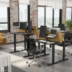 Cheap SONGMICS Bureau électrique 140 cm industriel