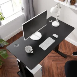 Cheap SONGMICS Bureau électrique 140 cm industriel