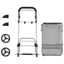 Flash Sale SONGMICS Caddie de course gris